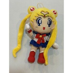 Sailor Moon  9” Plush Stuffed Toy Doll Naoko Takeuchi PNP Toei Animation